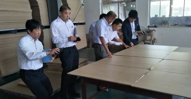 品牌日記|日本地板企業(yè)考察團蒞臨漢邦集團技術(shù)交流