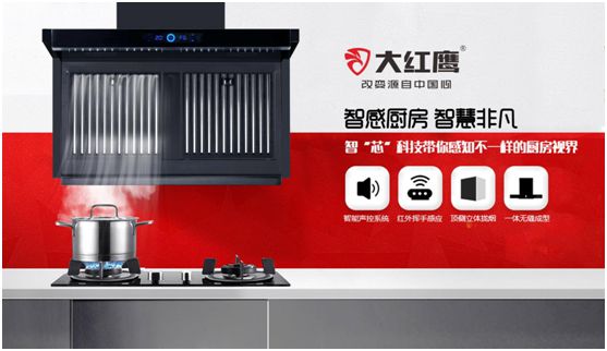 大紅鷹電器展翅“中國(guó)十大健康節(jié)能廚衛(wèi)品牌”