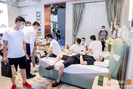 Mlily夢百合2020建博會圓滿落幕，0壓床墊實力圈粉