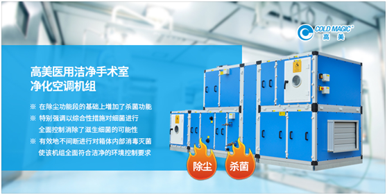 高美醫(yī)用凈化空調(diào)機組：打造更潔凈、更安心的醫(yī)用空間